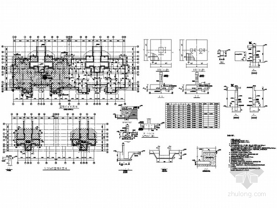 8层多层住宅cad资料下载-[安徽]地上7F+1层抗震墙结构多层住宅楼结构施工图
