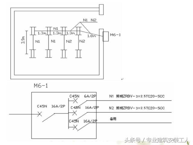 建筑电气施工图识图基础教程——从零开始（3）配电箱符号含义