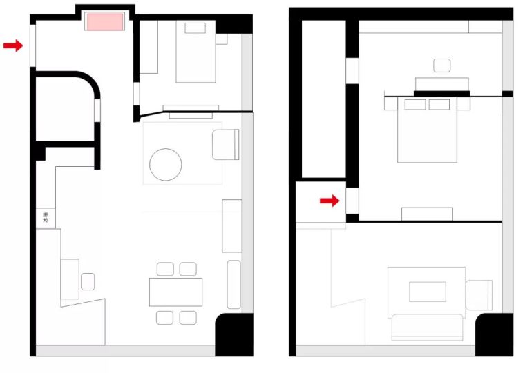 loft施工图一套资料下载-108m²LOFT公寓改造，一个温馨可爱且精致有颜的理想家！