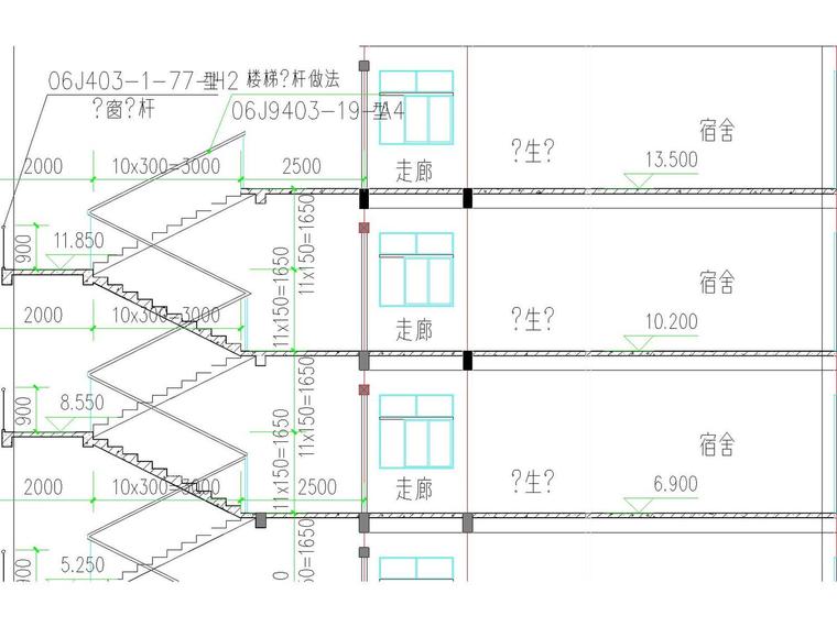 干线铁路全套施工图资料下载-[青海]铁路站点宿舍楼电气施工图