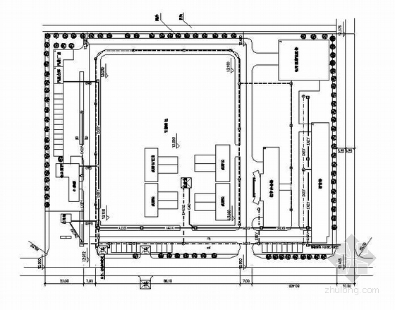 学校装饰电气资料下载-某驾驶学校电气外线图