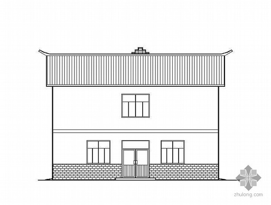 木檐口大样资料下载-[什邡]农村灾后重建新农居建筑结构水电