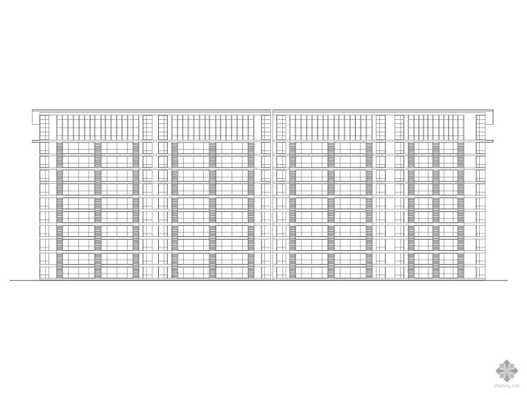 住宅小区立面效果图资料下载-[北京]某部队住宅区规划方案图（带效果图）