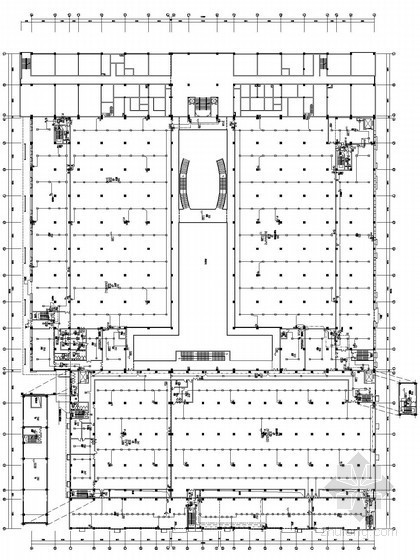 综合楼弱电CAD图纸资料下载-[江苏]办公科研综合楼弱电系统全套施工图纸77张