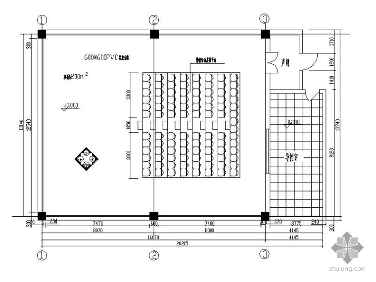 演播室设计CAD图资料下载-200㎡空军学院演播室方案设计（含效果）