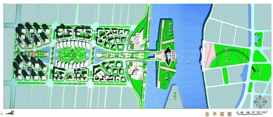 南海中心区中轴线开放资料下载-广州新城中轴线总体规划设计