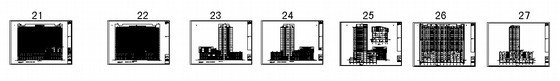 [安徽六安]某二十层中医院综合病房大楼建筑施工图-总图 