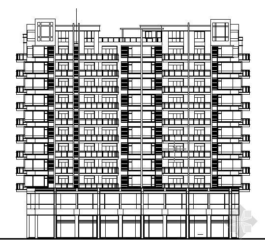 高层住宅建筑设计作业资料下载-航运新村高层住宅建筑设计