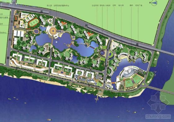 沿江新城规划资料下载-[江苏南京]新城景观规划设计方案文本
