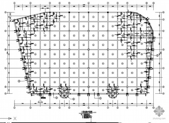 中式建筑全套施工图资料下载-某商场结构和建筑全套施工图