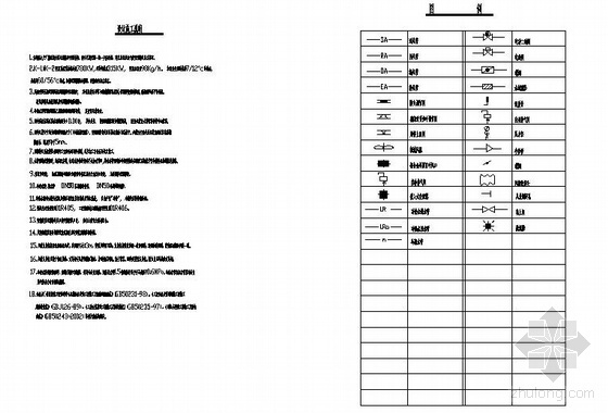 暖通的竣工图资料下载-无锡某电子工程暖通竣工图