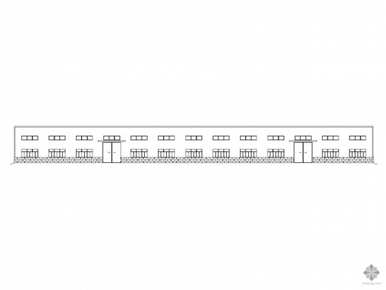 18米钢结构单层单跨厂房资料下载-[黄山]某单层钢结构厂房建筑结构施工图