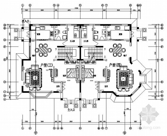 某小区别墅建筑施工图资料下载-某小区联排别墅给排水设计施工图