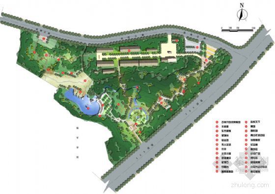 茶旅游区景观设计资料下载-江西南昌革命旅游区景观设计方案