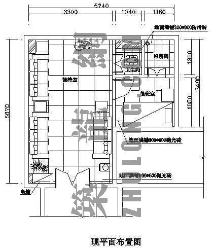 办公楼管道施工图资料下载-某办公楼的装修施工图