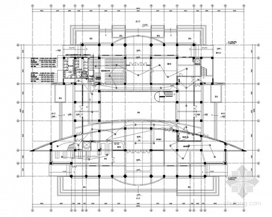 科技楼建筑施工图资料下载-知名图书科技楼全套电气施工图纸