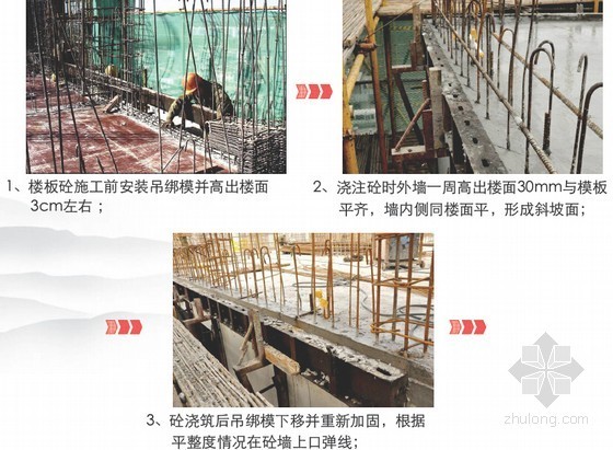 建筑工程大模板关键工序施工作业指导书-外墙接缝关键工序分解 