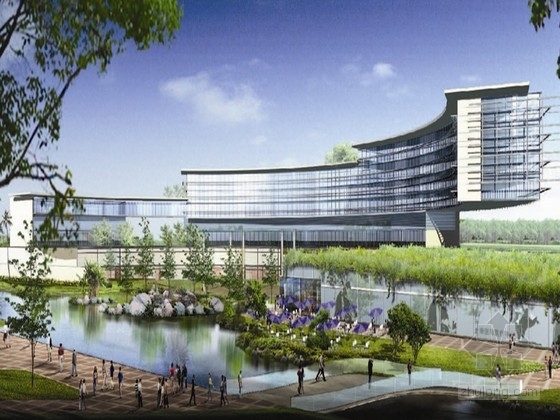 医院单体建筑设计方案资料下载-[上海]大型医学院园区规划及单体建筑设计方案文本