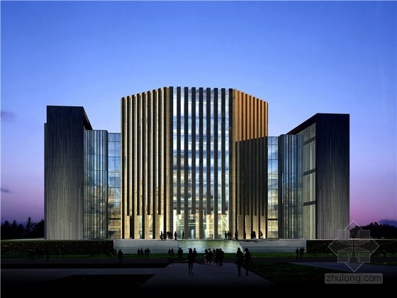 大学与建筑设计方案文本资料下载-[安徽]大学图书馆建筑设计方案文本(优秀建筑工程设计 含CAD 知名设计院)