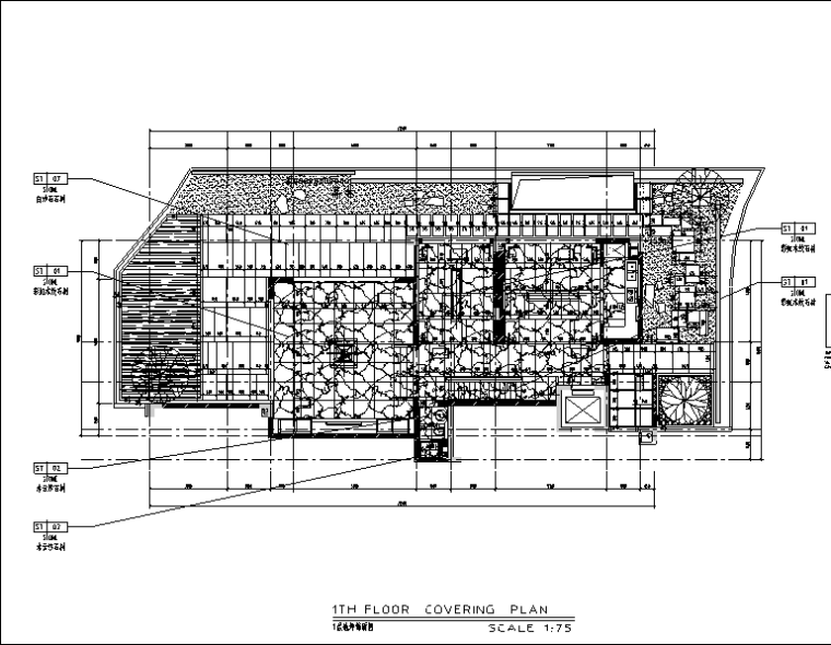 新中式起居室效果图资料下载-CCD新作新中式京基别墅设计施工图（附效果图）