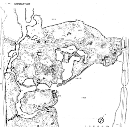北京公园的优秀建筑小品资料下载-优秀公园经典平面图13张
