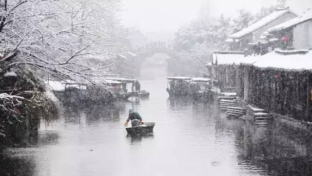 中国最美十大古镇下雪了，美到令人心醉_27