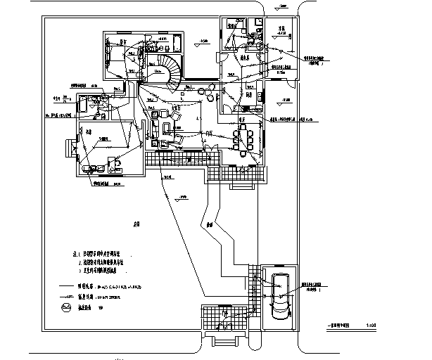 别墅电气强弱电电气设计图_4