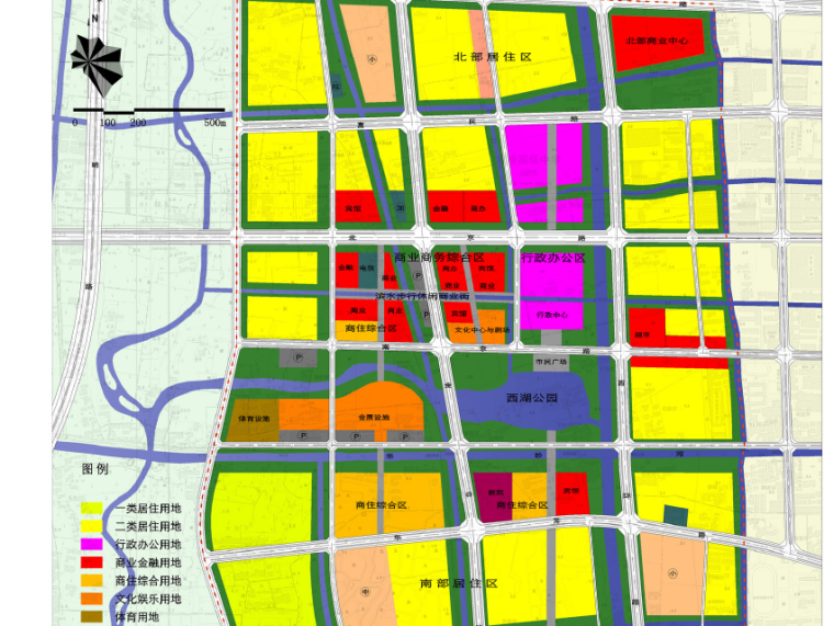 [江苏]张家港市塘桥新城区控制性详细规划与城市设计方案文本-用地规划