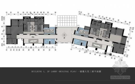 户型室内设计方案图资料下载-[深圳]现代高档商务公寓室内设计方案图