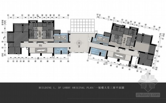 小区入户大堂设计方案资料下载-[深圳]现代高档商务公寓室内设计方案图