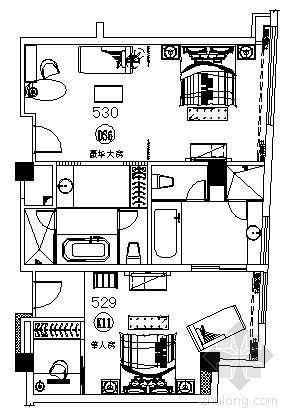 酒店客房cad布置图资料下载-某酒店客房装修