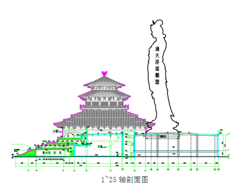 脚手架垂直监测方法资料下载-文化体验园工程雕塑工程脚手架施工投标方案(44页)