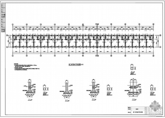儿童福利院建筑平面设计图资料下载-东莞某福利院住宅4结构设计图