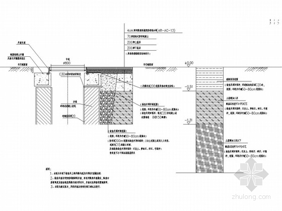 CAD排水系统资料下载-城市次干道工程排水系统设计图