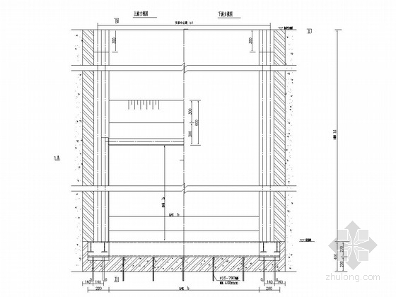闸门设计图集资料下载-[广东]排涝泵站钢闸门门槽及门叶工程施工图
