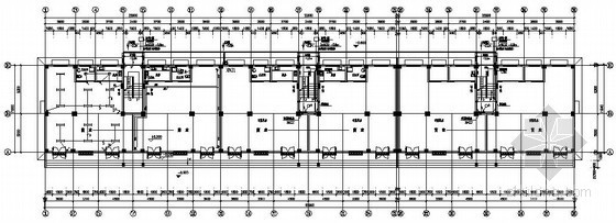 六层设计施工图纸资料下载-六层商住楼电气施工图纸