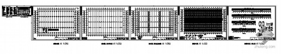 单层钢排架车间钢结构资料下载-连云港某单层排架车间全钢结构图