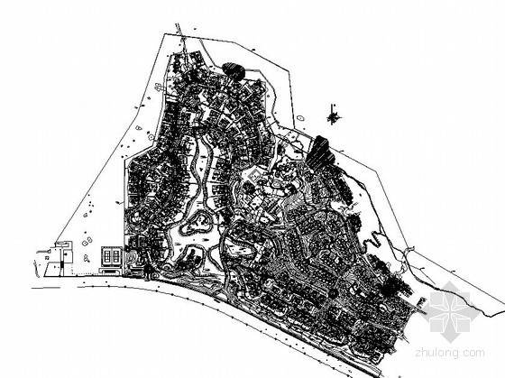 沙井排水沟资料下载-[三亚]某大型居住区园建工程施工图