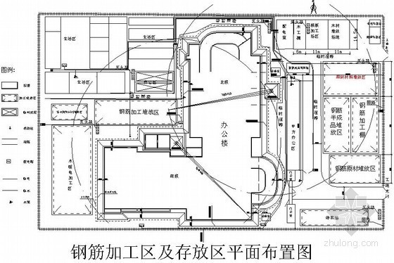 [北京]办公楼钢筋工程施工方案(长城杯)- 