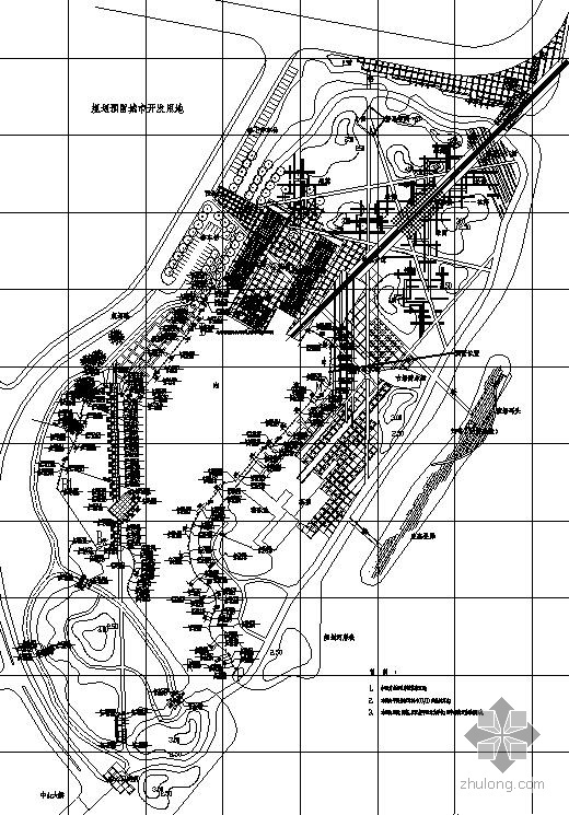 酒店卫生间石施工图资料下载-中山公园规划设计施工图
