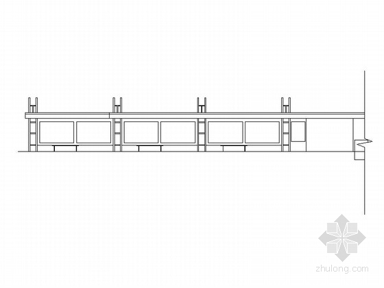 广东公交站结构图资料下载-[广东]现代风格公交站及配套建筑施工图（含结构图 知名设计院）