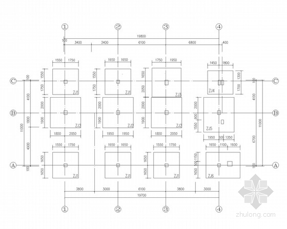 水箱结构施工图资料下载-六层异形柱框架住宅结构施工图