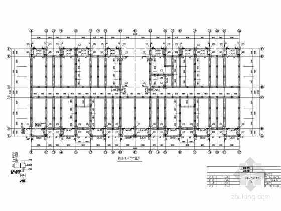 五层宿舍施工图资料下载-[湖南]地上五层砌体结构宿舍楼结构施工图