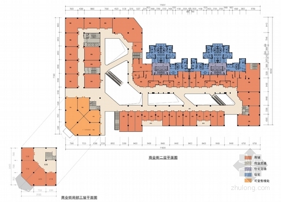 [四川]新古典风格住宅小区规划设计方案文本（知名设计院）-新古典风格住宅小区规划设计方案平面图