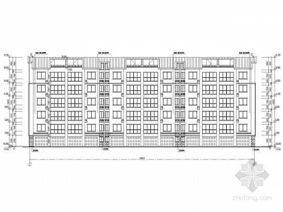 六层住宅楼梯图资料下载-六层住宅框架结构施工图(含建施)