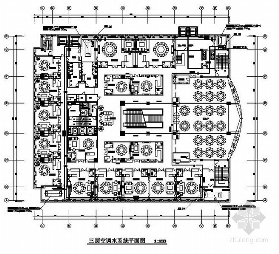 饭店平面图全套资料下载-某上市公司酒店饭店全套暖通图