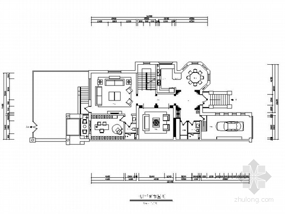 现代风格排屋住宅建筑资料下载-[河北]优雅现代风格两层联排别墅施工图（含效果图）