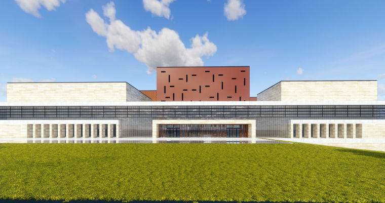 [山东]海尔青岛全球创新模式研究中心建筑模型（DC国际）-H 9