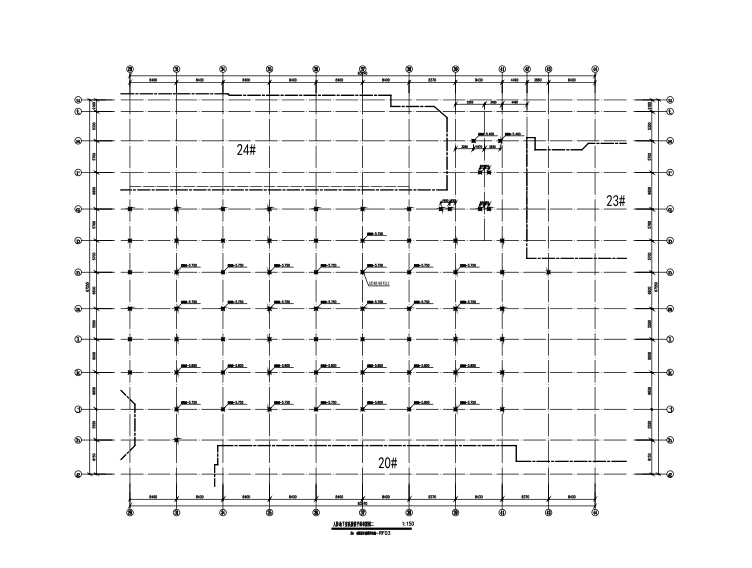 单层住宅结构施工图资料下载-单层剪力墙结构住宅小区地下室结构施工图（CAD、55张）