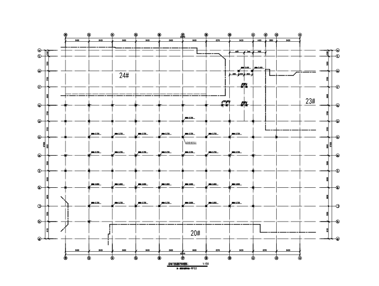 小区高层cad资料下载-单层剪力墙结构住宅小区地下室结构施工图（CAD、55张）